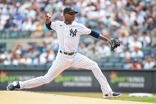 MLB: Chicago Cubs at New York Yankees, domingo german