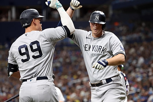 mlb: new york yankees at tampa bay rays, dj lemahieu