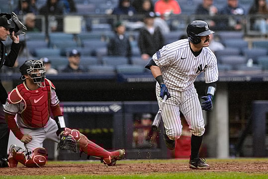 mlb: arizona diamondbacks at new york yankees, austin wells