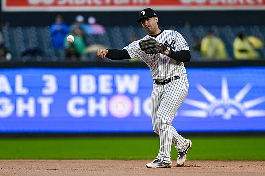 mlb: arizona diamondbacks at new york yankees, gleyber torres