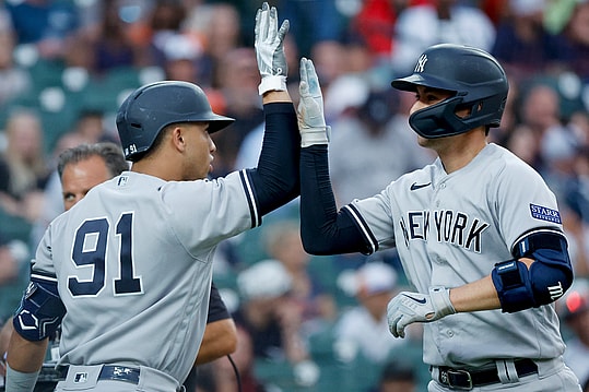mlb: new york yankees at detroit tigers, oswald peraza