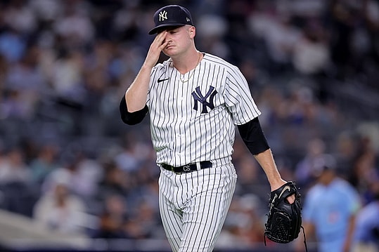 mlb: toronto blue jays at new york yankees, clarke schmidt