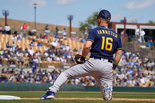 MLB: Spring Training-Milwaukee Brewers at Los Angeles Dodgers