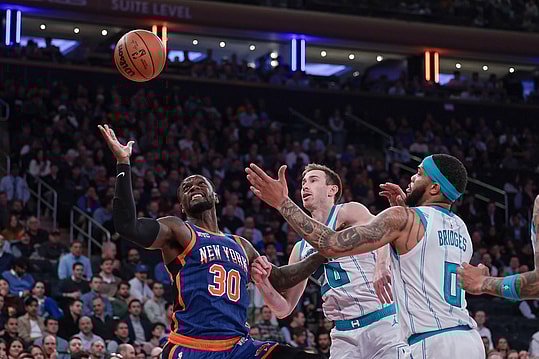 NBA: Charlotte Hornets at New York Knicks