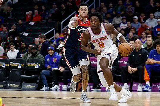 NBA: New York Knicks at Washington Wizards