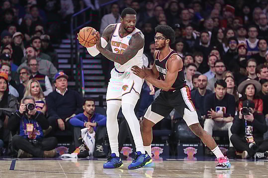 NBA: Portland Trail Blazers at New York Knicks