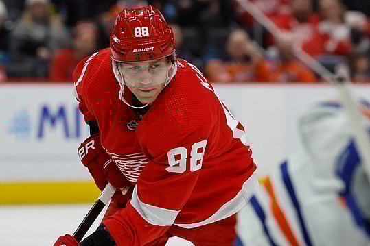 Detroit Red Wings right wing Patrick Kane (88) (New York Rangers)