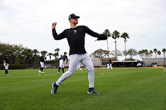 MLB: New York Yankees-Workouts