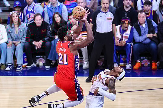 NBA: Playoffs-Philadelphia 76ers at New York Knicks