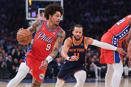 NBA: Playoffs-Philadelphia 76ers at New York Knicks