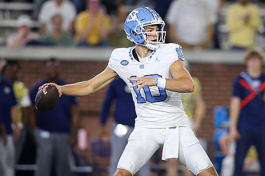 North Carolina Tar Heels quarterback Drake Maye (New York Giants)