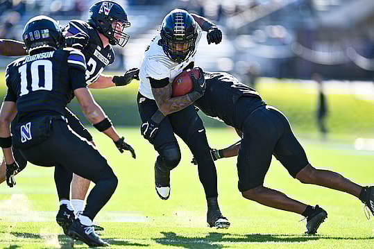 NCAA Football: Purdue at Northwestern, tyrone tracy, new york giants