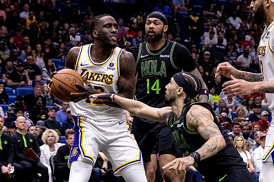 NBA: Los Angeles Lakers at New Orleans Pelicans