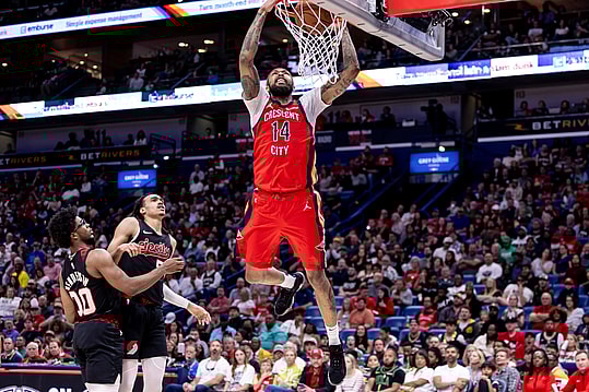 NBA: Portland Trail Blazers at New Orleans Pelicans