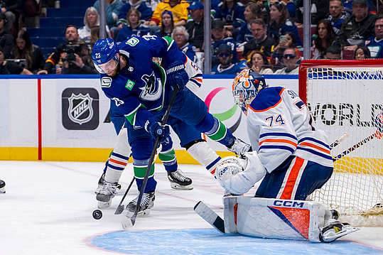 NHL: Stanley Cup Playoffs-Edmonton Oilers at Vancouver Canucks