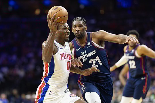 NBA: Detroit Pistons at Philadelphia 76ers