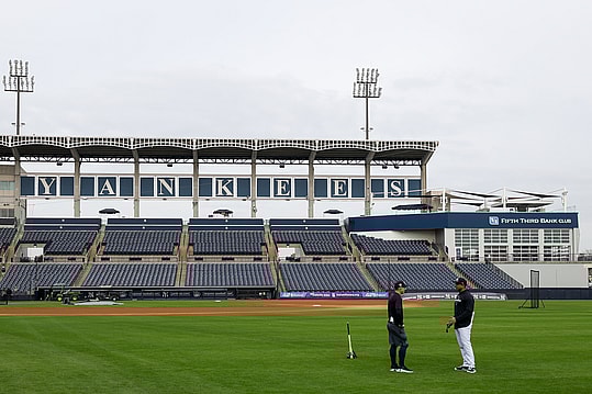 MLB: New York Yankees-Workouts