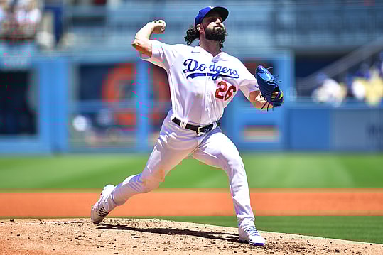 MLB: Toronto Blue Jays at Los Angeles Dodgers, tony gonsolin