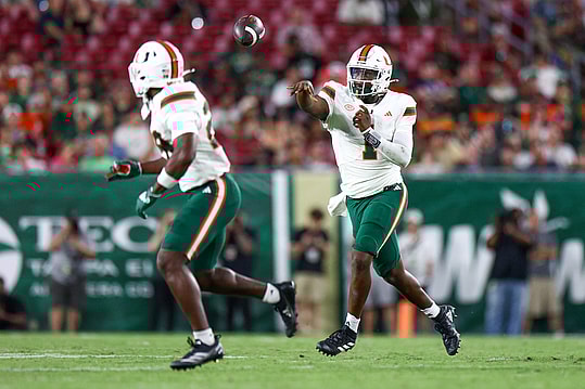 NCAA Football: Miami at South Florida