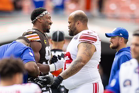 NFL: New York Giants at Cleveland Browns