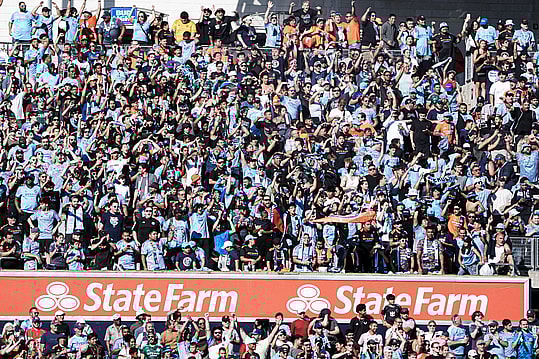 Near 44,738 fans enjoyed the game. Second highest attendance in Club History | Credit: Anthony Surrusco
