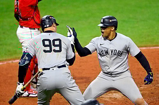 MLB: ALCS-New York Yankees at Cleveland Guardians