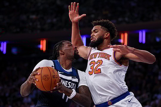 NBA: Preseason-Minnesota Timberwolves at New York Knicks