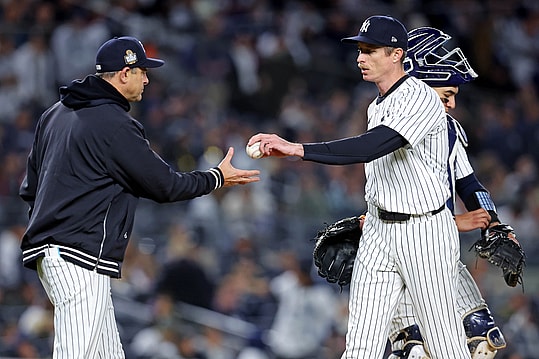 MLB: World Series-Los Angeles Dodgers at New York Yankees, tim hill