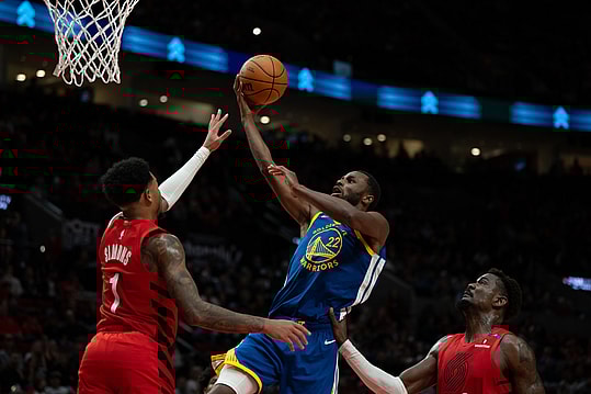 NBA: Golden State Warriors at Portland Trail Blazers, andrew wiggins