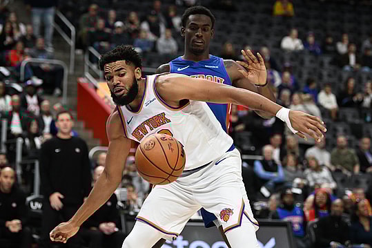 NBA: New York Knicks at Detroit Pistons
