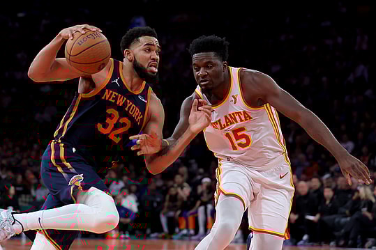 NBA: Atlanta Hawks at New York Knicks