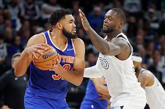 NBA: New York Knicks at Minnesota Timberwolves