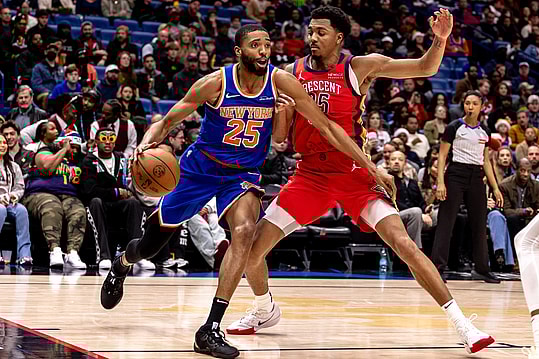 NBA: New York Knicks at New Orleans Pelicans