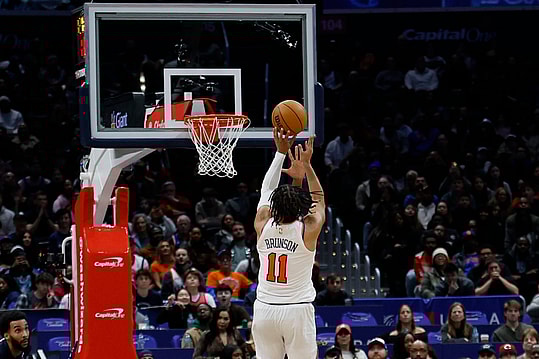 NBA: New York Knicks at Washington Wizards