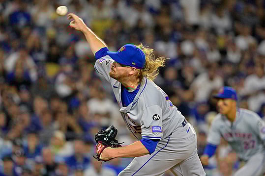 MLB: NLCS-New York Mets at Los Angeles Dodgers