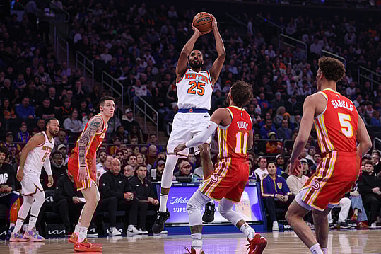 NBA: Atlanta Hawks at New York Knicks