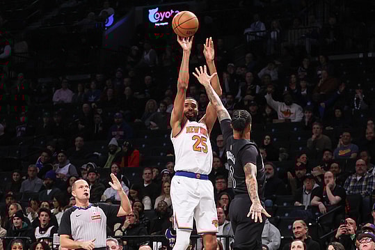 NBA: New York Knicks at Brooklyn Nets