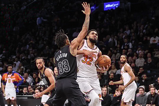 NBA: New York Knicks at Brooklyn Nets