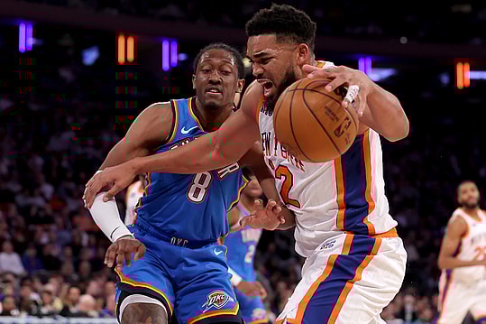 NBA: Oklahoma City Thunder at New York Knicks
