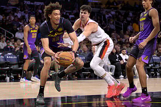 NBA: Portland Trail Blazers at Los Angeles Lakers