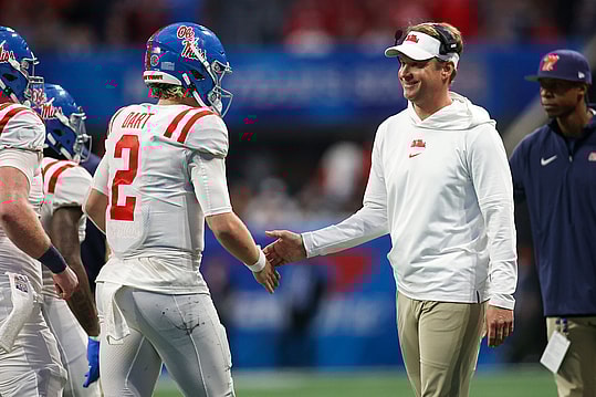 Jaxson Dart, Lane Kiffin, Ole Miss, NFL Draft