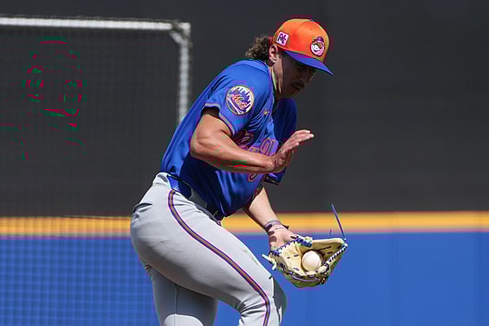 MLB: New York Mets-Workouts