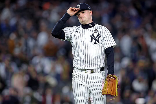 MLB: World Series-Los Angeles Dodgers at New York Yankees, clarke schmidt