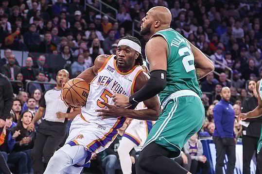 NBA: Boston Celtics at New York Knicks