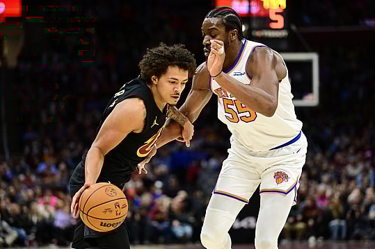 NBA: New York Knicks at Cleveland Cavaliers