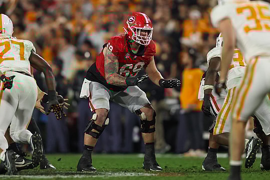 Tate Ratledge, 2025 NFL Draft, Giants