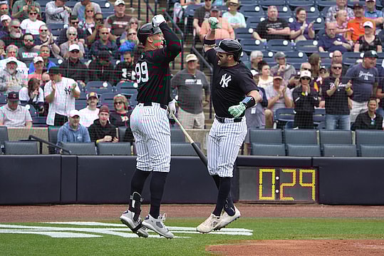 MLB: Spring Training-Detroit Tigers at New York Yankees