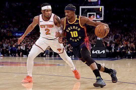 NBA: Golden State Warriors at New York Knicks