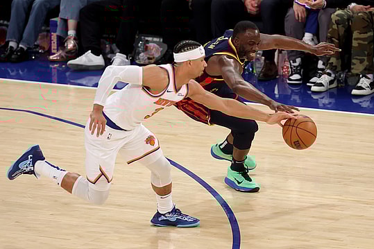 NBA: Golden State Warriors at New York Knicks