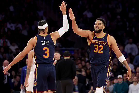 NBA: Miami Heat at New York Knicks